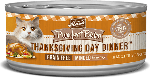 Merrick Purrfect Bistro Grain Free Minced Thanksgiving Day Dinner